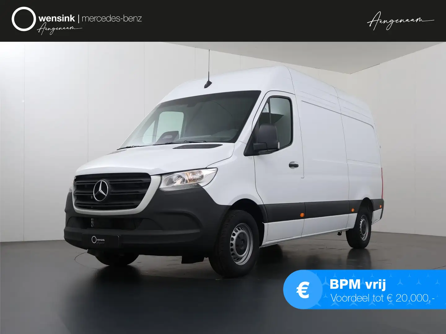 Mercedes-Benz Sprinter 317 L2H2 RWD PRO | 3500kg TREKKEN | FACELIFT | 3-Z Wit - 1