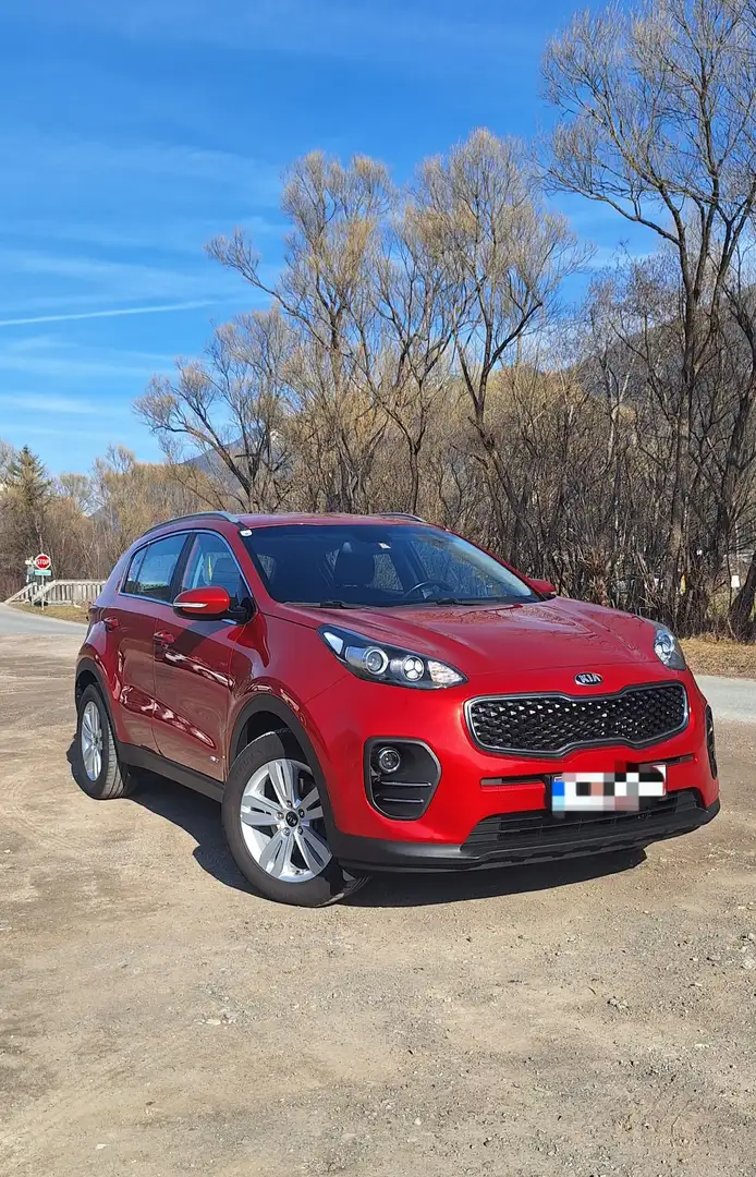 Kia Sportage 2,0 CRDI AWD Silber - 1