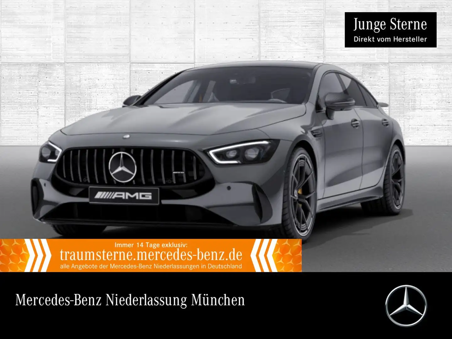 Mercedes-Benz AMG GT 63 S Cp. 4M Keramik Carbon Perf-Sitze Pano Grau - 1