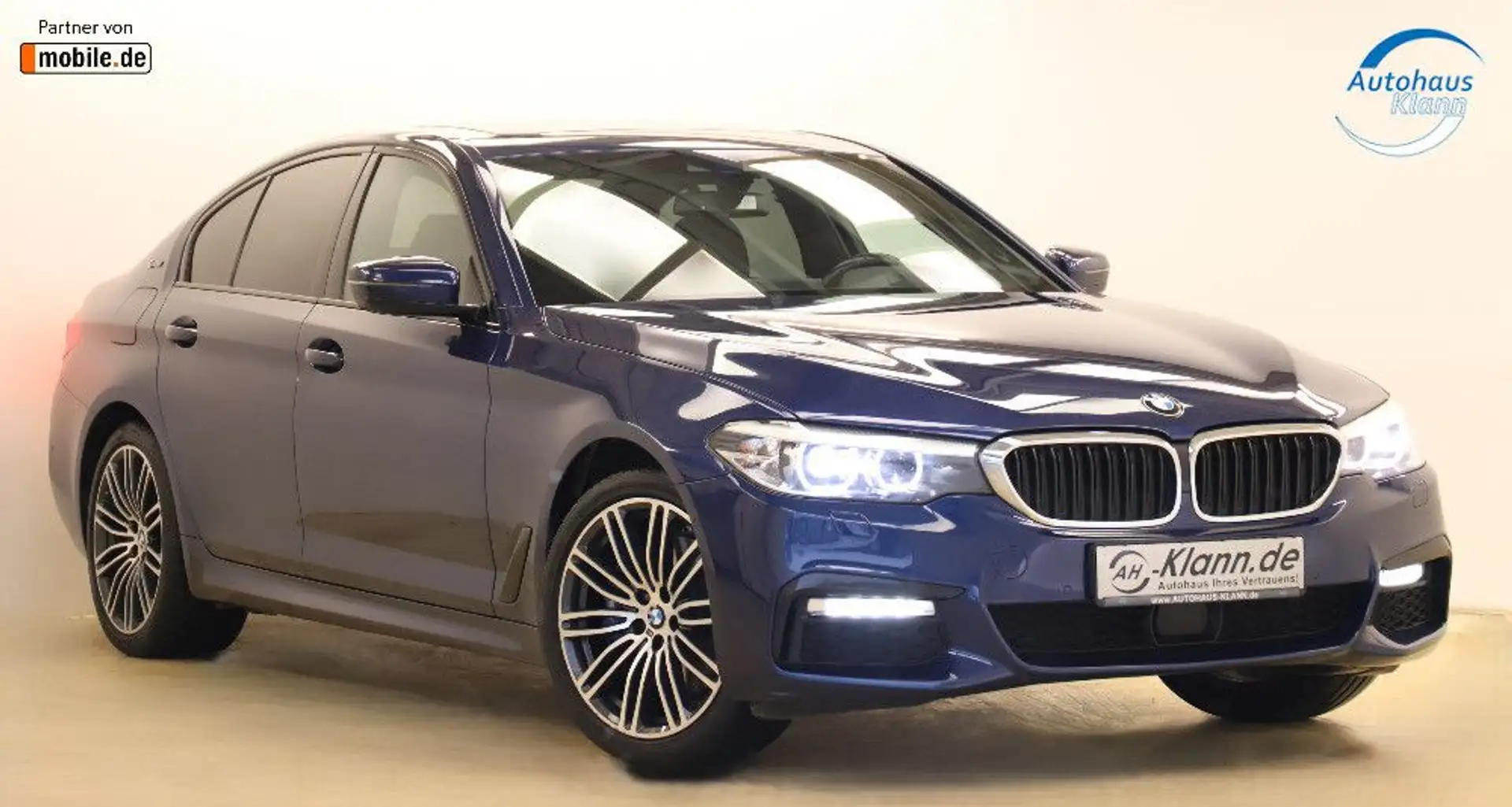 BMW 530 e 252PS M Sport HUD ACC Night Vision LED Blau - 1