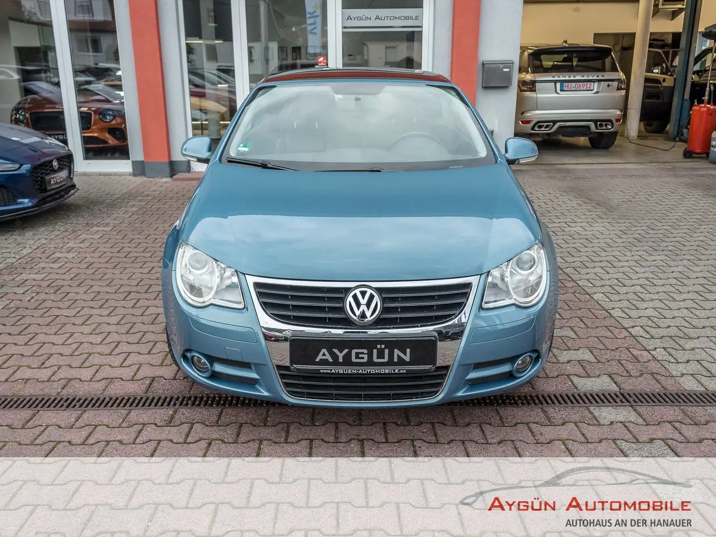 Volkswagen Eos Cabrio 2.0*PDC-hinten* Blau - 2