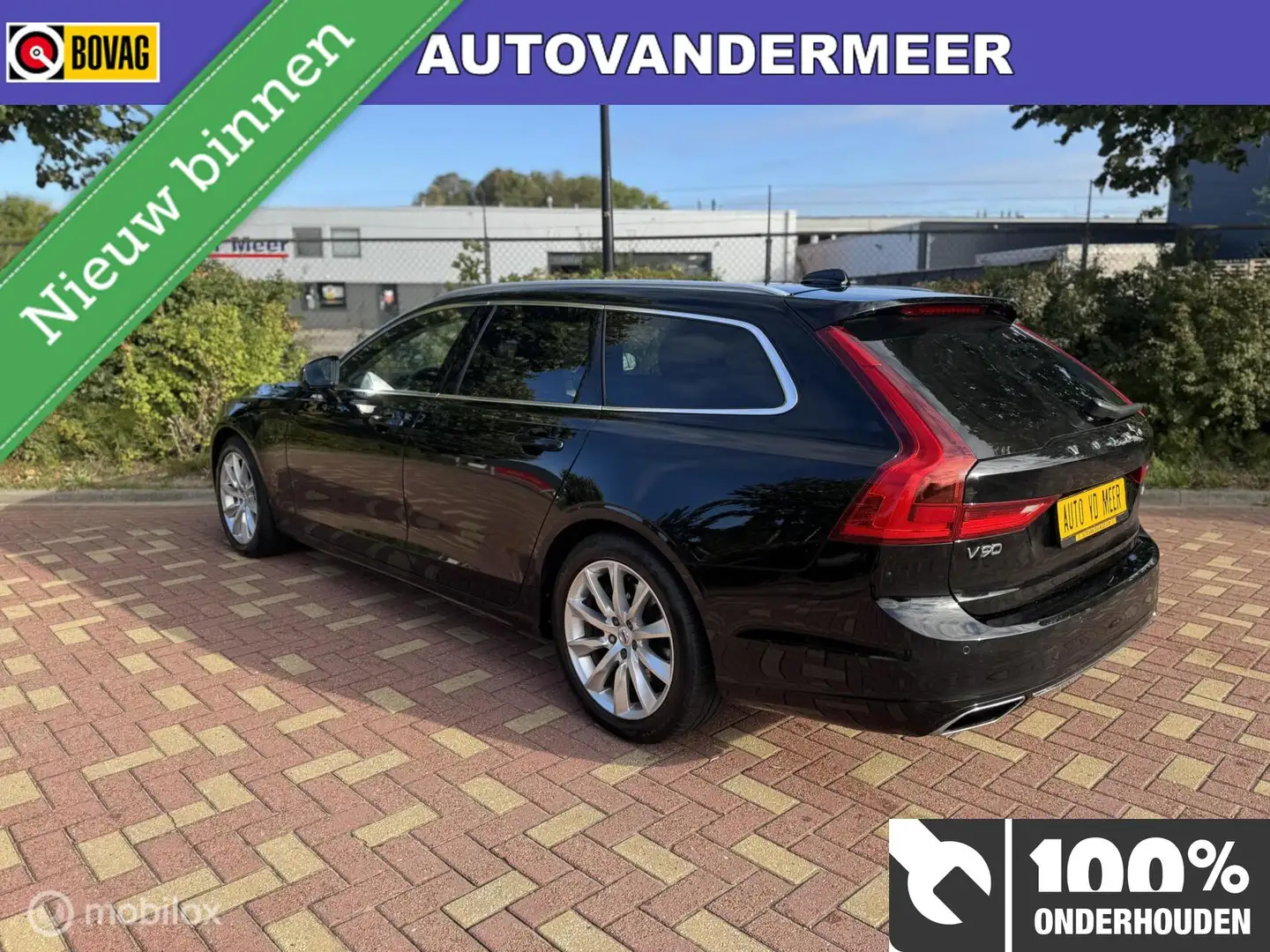 Volvo V90 2.0 T8 AWD Inscription/ Navigatie / Trekhaak / Etc Noir - 2