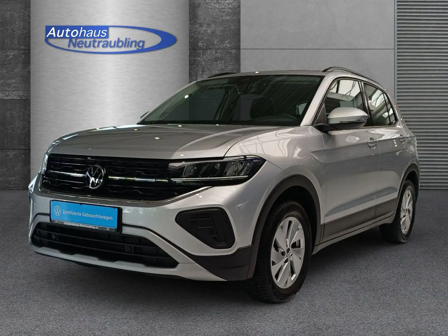 Volkswagen T-Cross 1.0 TSI "LIFE" 95 PS +NAVI+SHZ+PDC+ Silber - 2