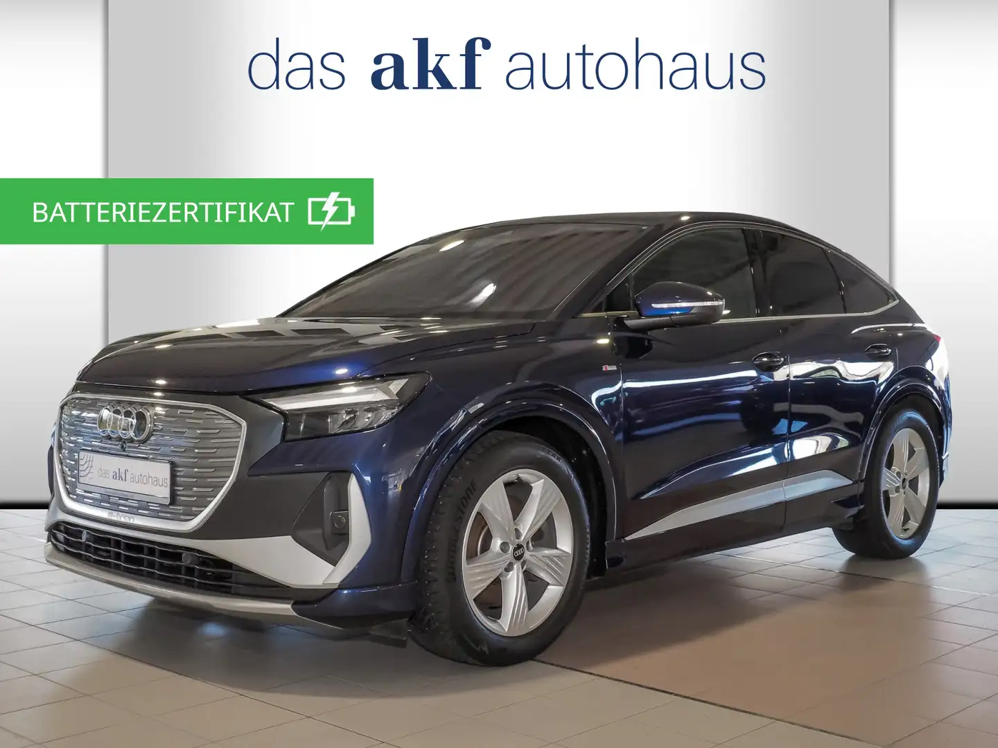 Audi Q4 e-tron e-tron Sportback 50 quattro-MMI Navi Pro*Kamera Bleu - 1