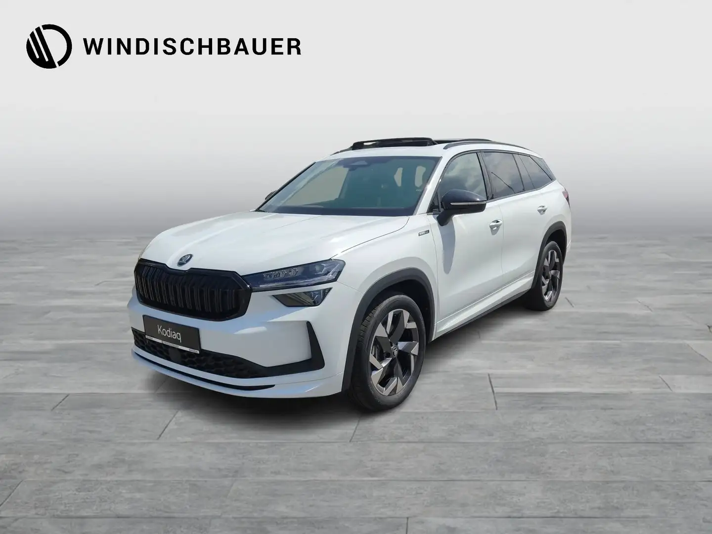 Skoda Kodiaq 4x4 Sportline TDI DSG Weiß - 1