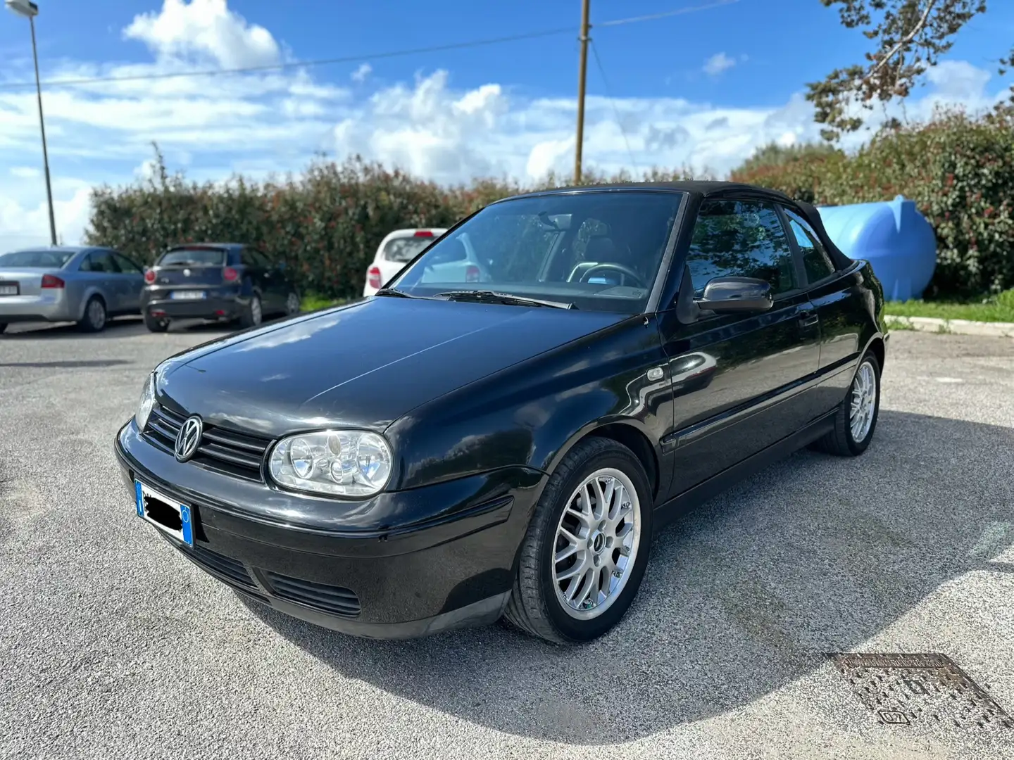 Volkswagen Golf Cabriolet Cabrio 1.9 tdi highline Negro - 1