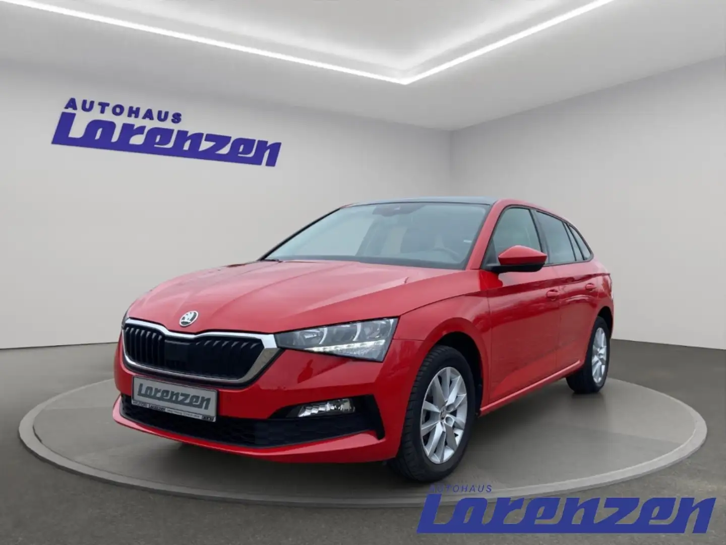 Skoda Scala TSI 1.0 Ambition Panorama LED Sperrdiff. Apple Car Rot - 1