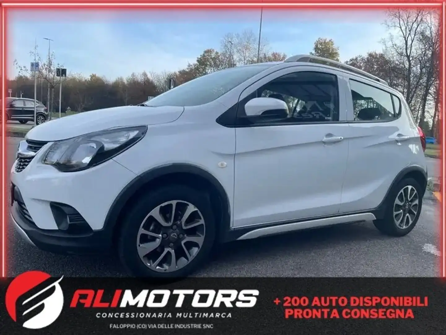 Opel Karl Karl 1.0 75 CV*Neopatentati*Cerchi *Solo 80000km* Blanc - 1