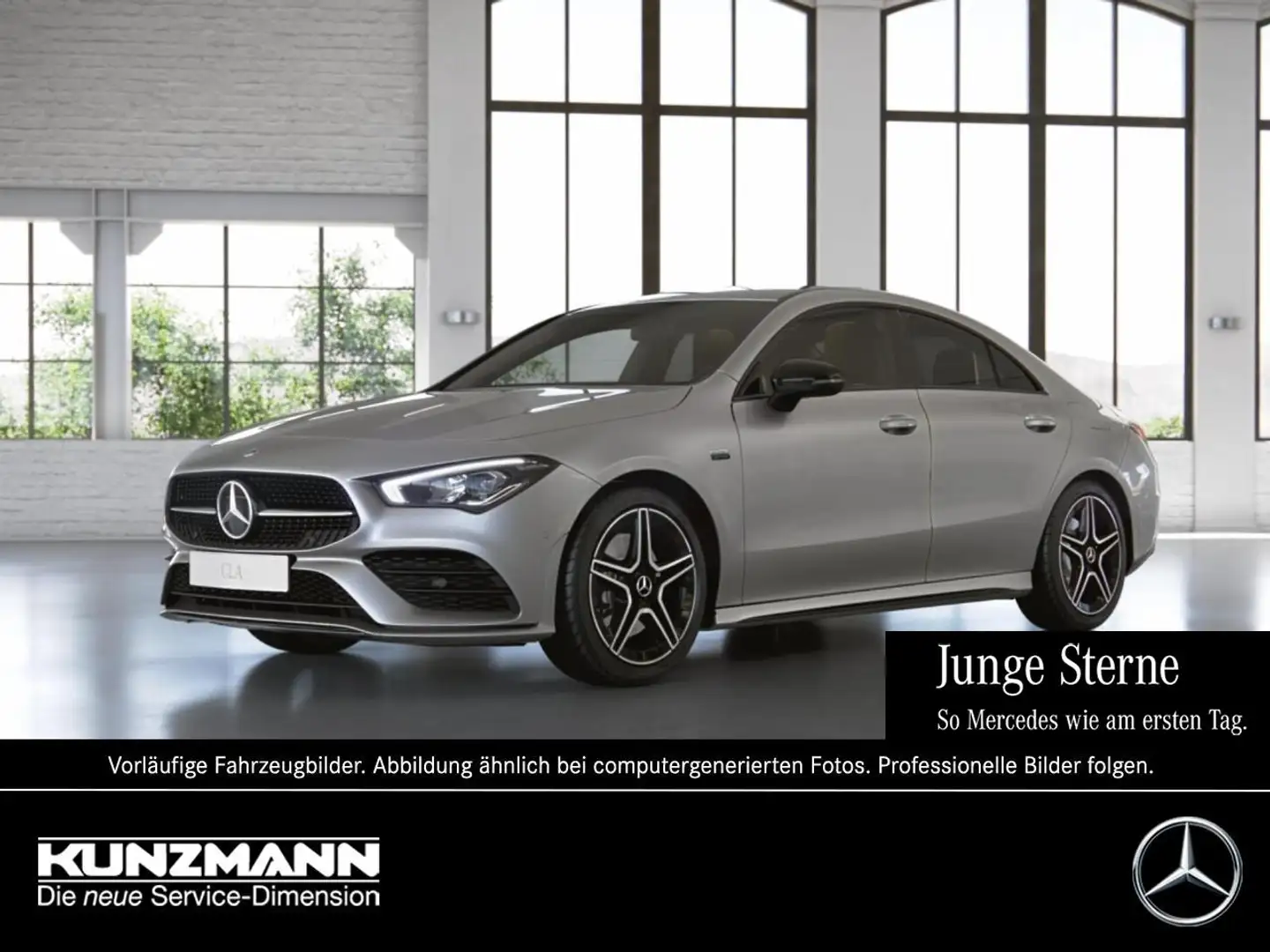 Mercedes-Benz CLA 250 e Coupé AMG Night Edition2020 MBUXNavi+ Silber - 1