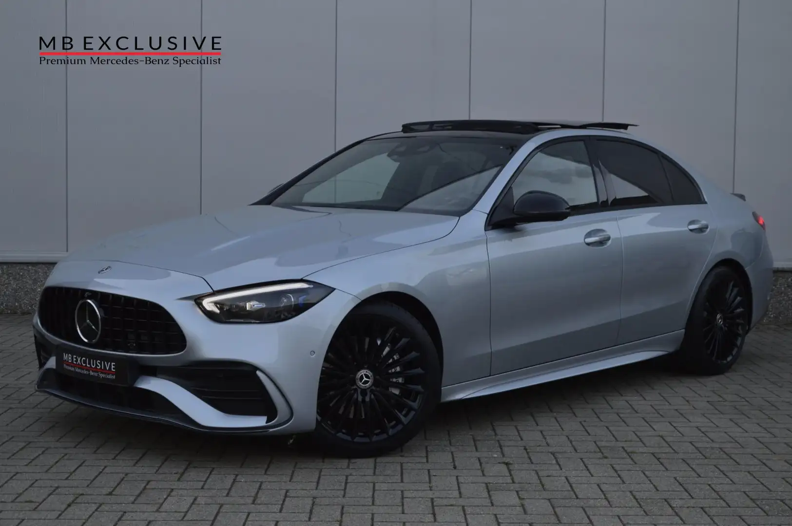 Mercedes-Benz C 180 AMG C63 Night Edition1 AUT9 2022 Zilver - 1