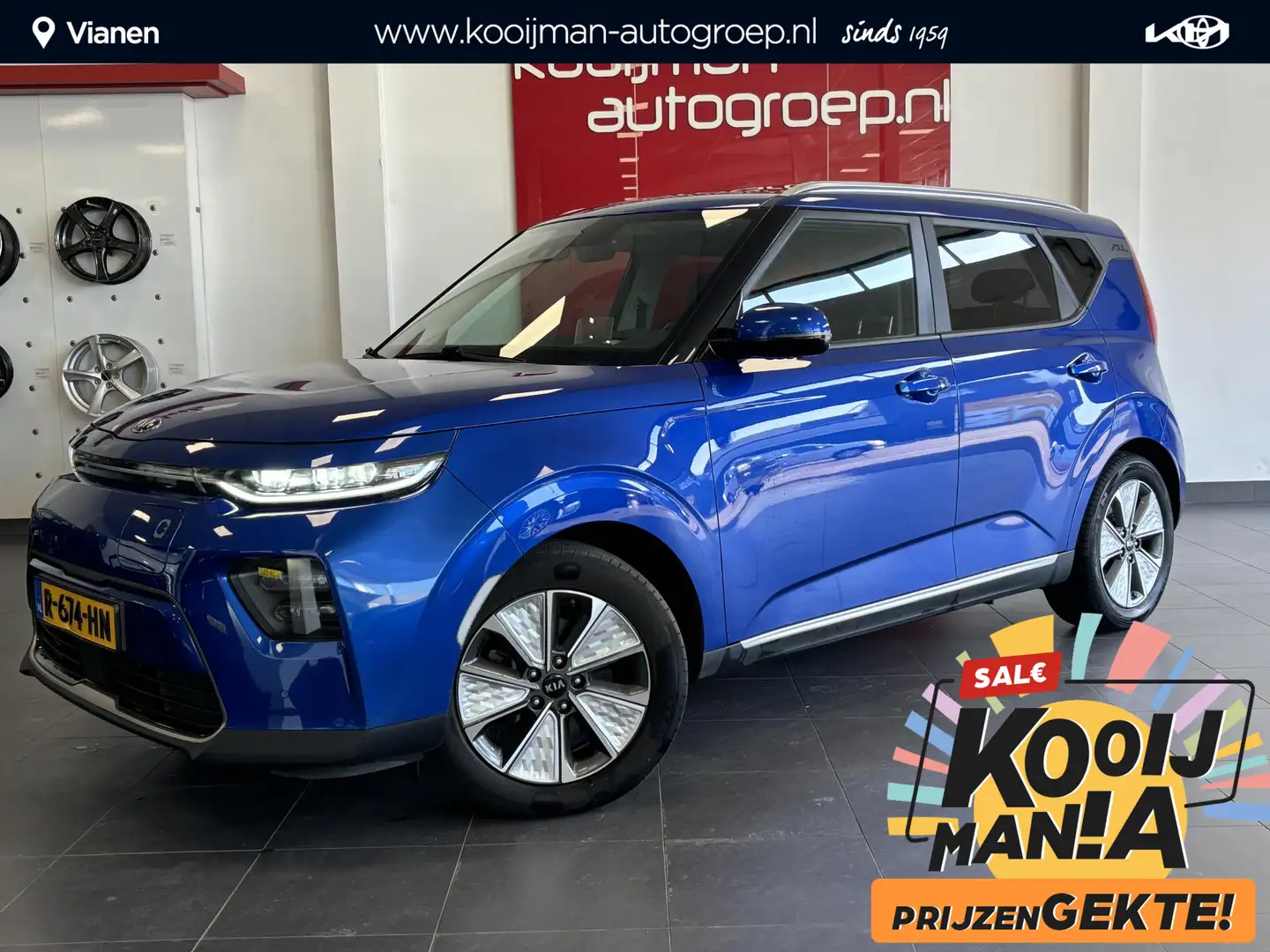 Kia Soul e-Soul DynamicLine 64 kWh Blauw - 1
