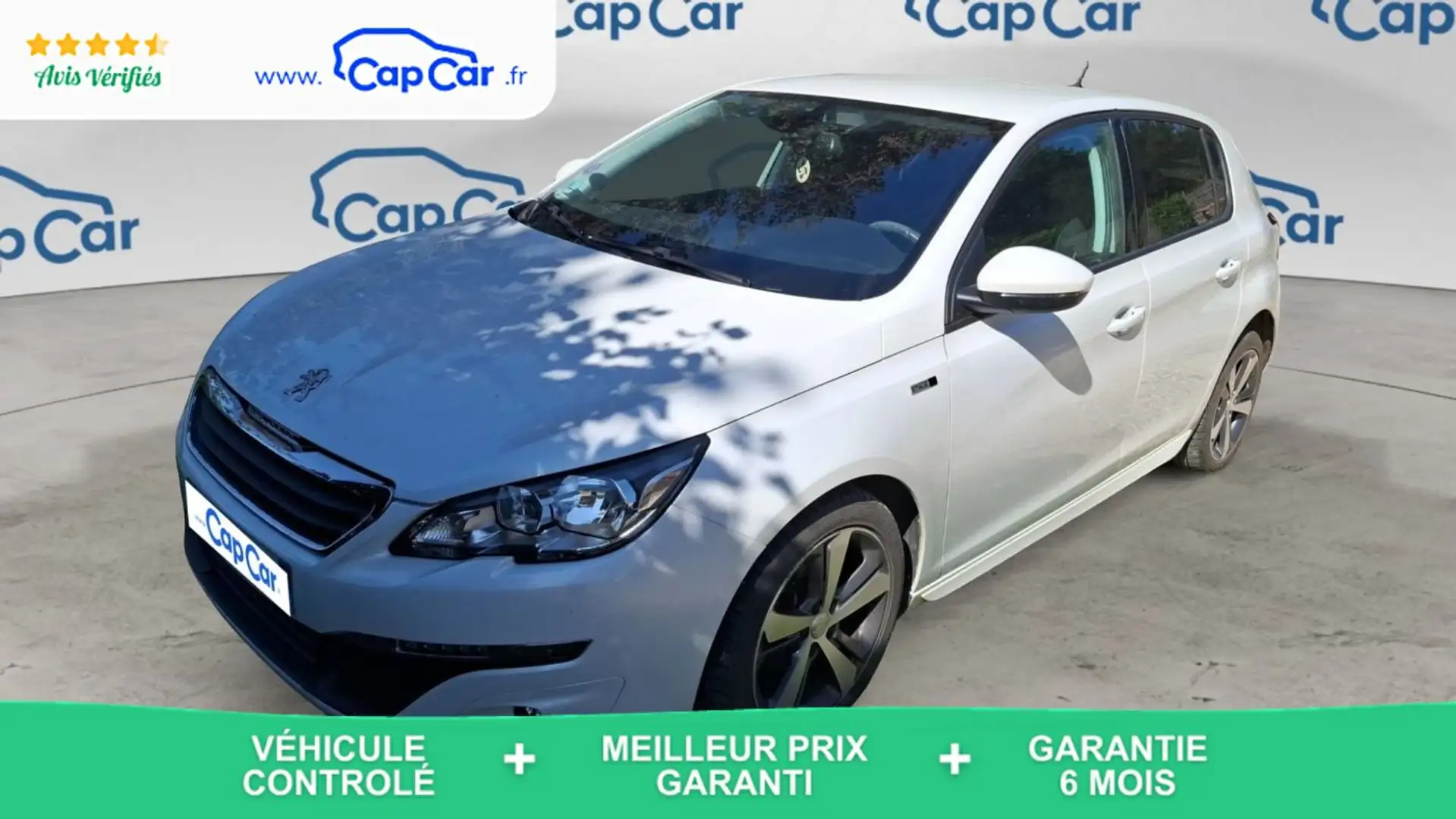 Peugeot 308 1.2 PureTech 110 Style Blanc - 1