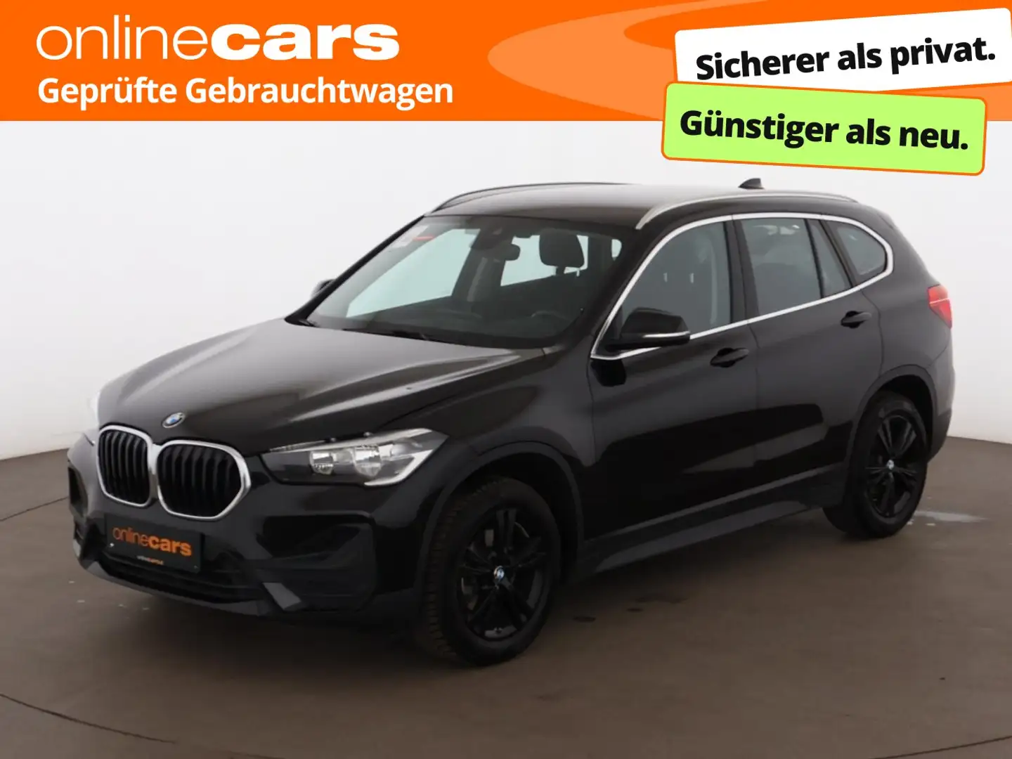 BMW X1 sDrive 18i Advantage AHK HEAD-UP NAVI SITZHZG Schwarz - 1