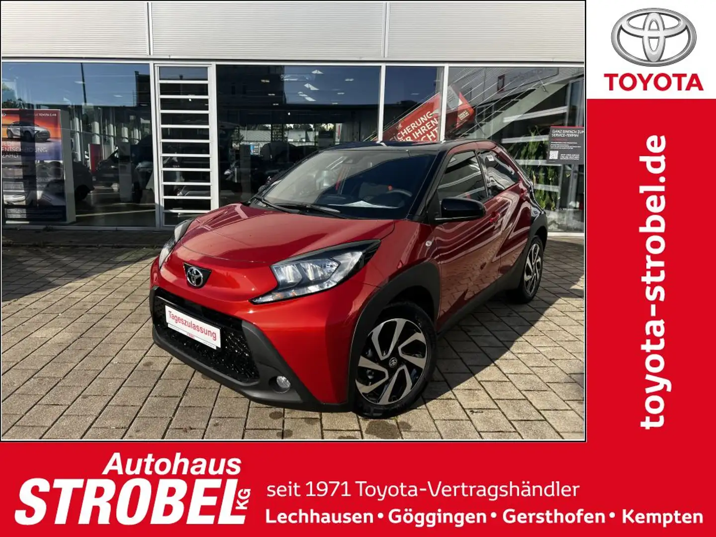 Toyota Aygo X Teamplayer (AB7) Rot - 1