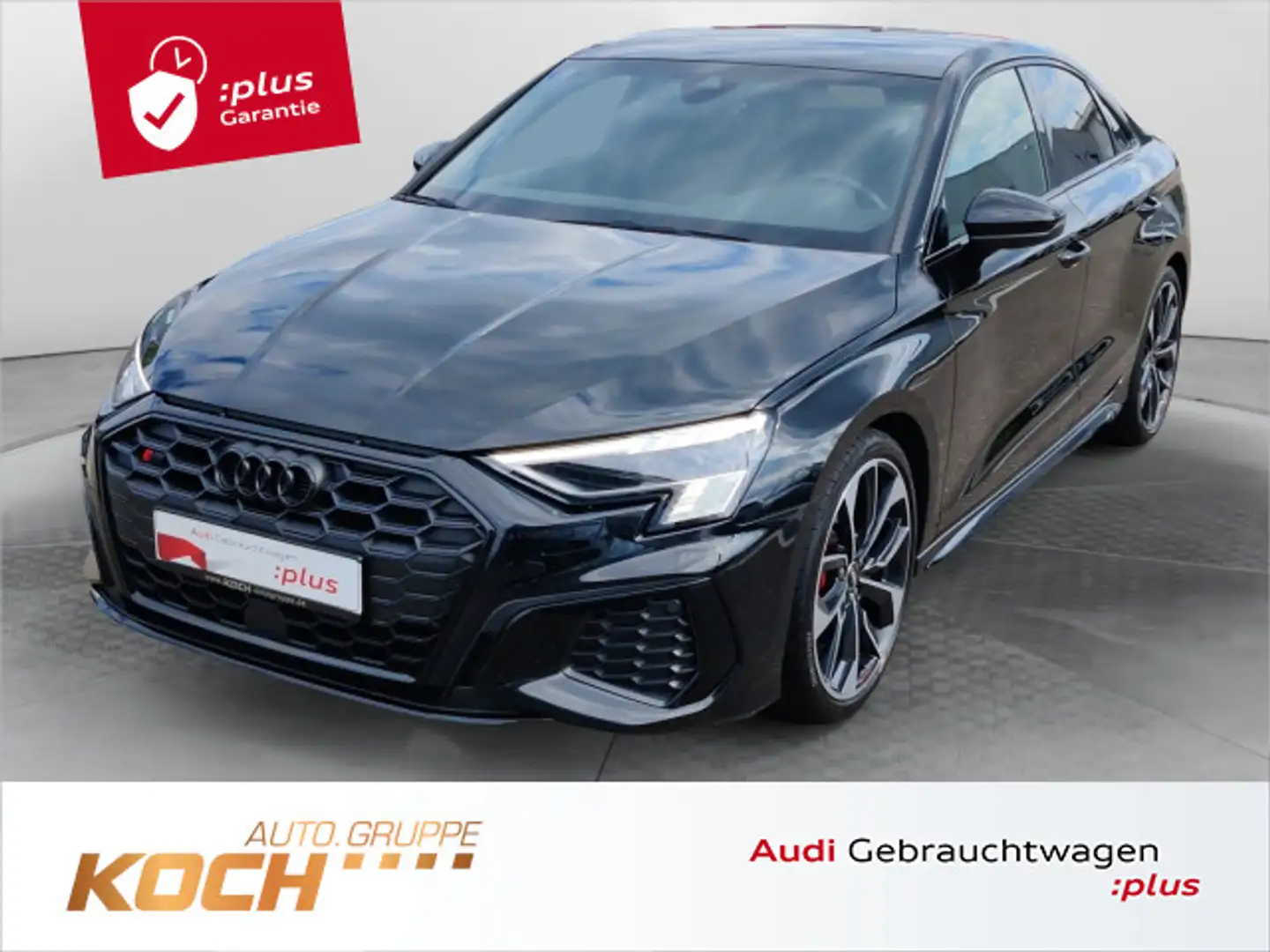 Audi S3 2.0 TFSI q. S-Tronic, Matrix, Pano, Schwarz - 1
