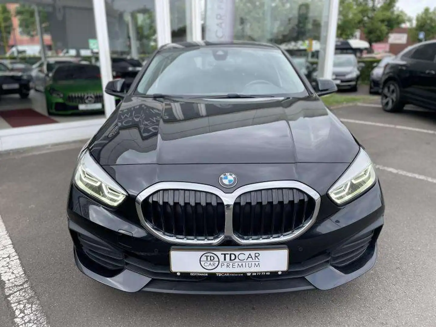BMW 118 D Advantage Noir - 2
