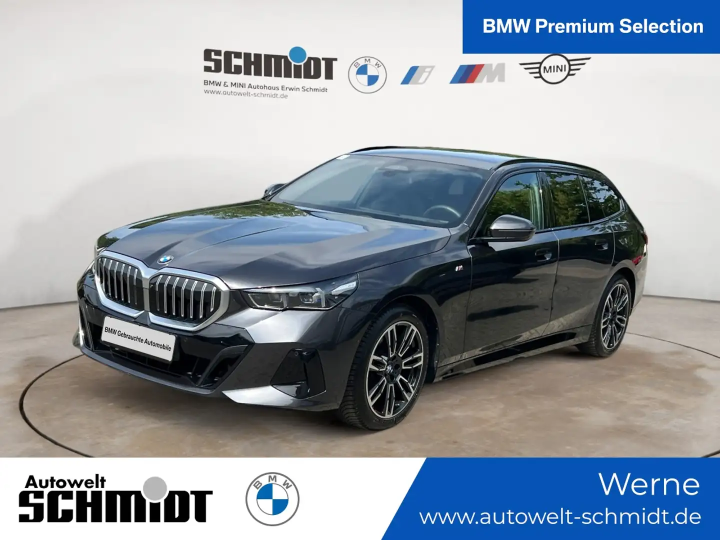BMW 520 d Touring M Sport / NP= 82.130,- / Standh / Grau - 1