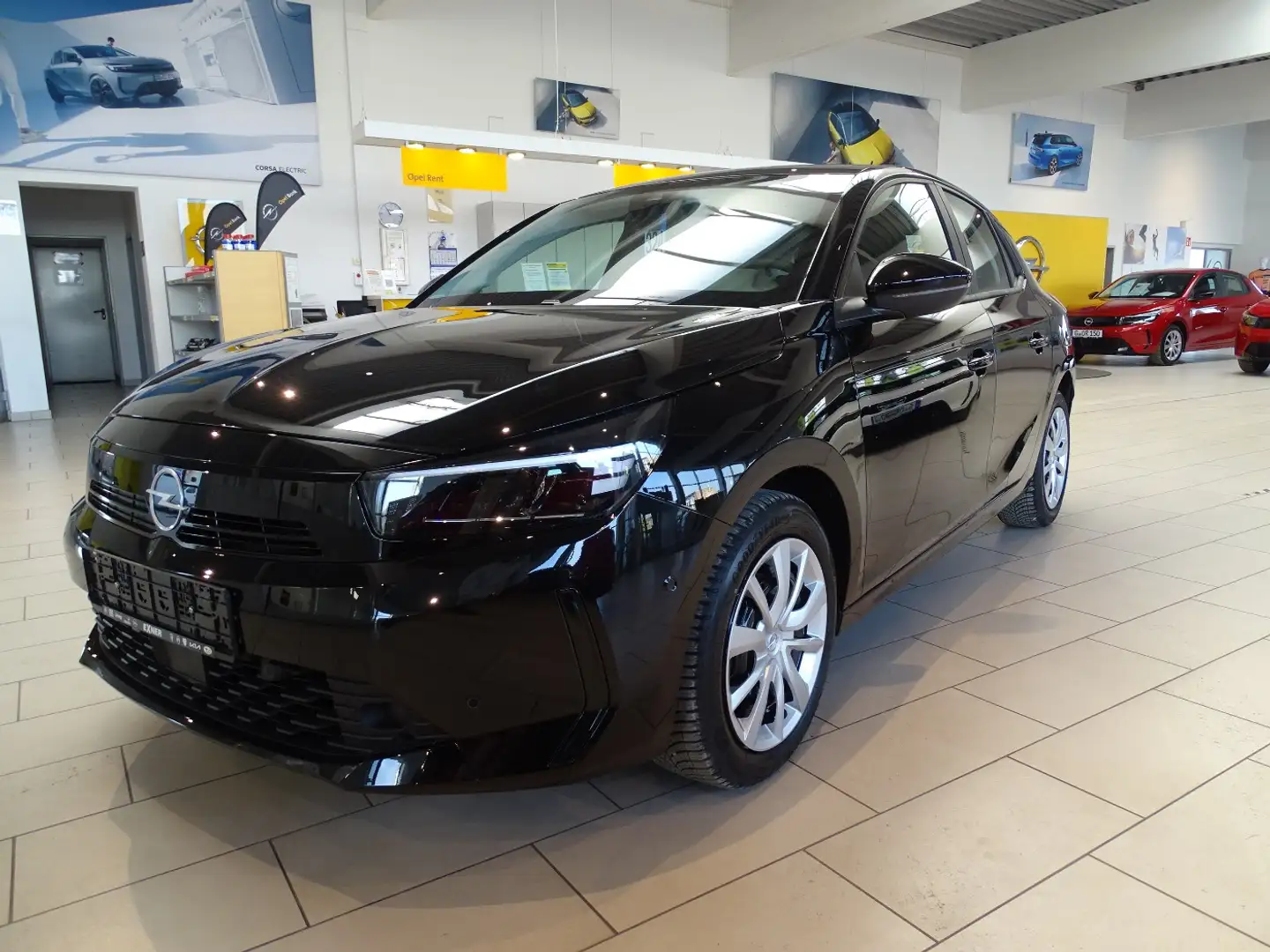 Opel Corsa F 1.2 Klimaanlage, LED, Sitzheizung Schwarz - 2