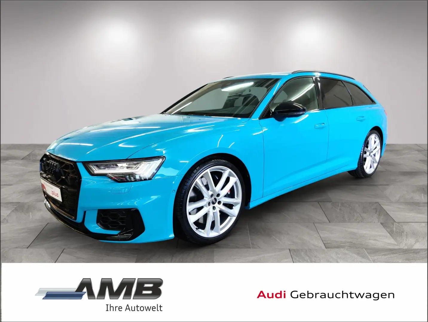 Audi S6 TDI AHK/HD-Matrix/Individuallack/B&O Blau - 1