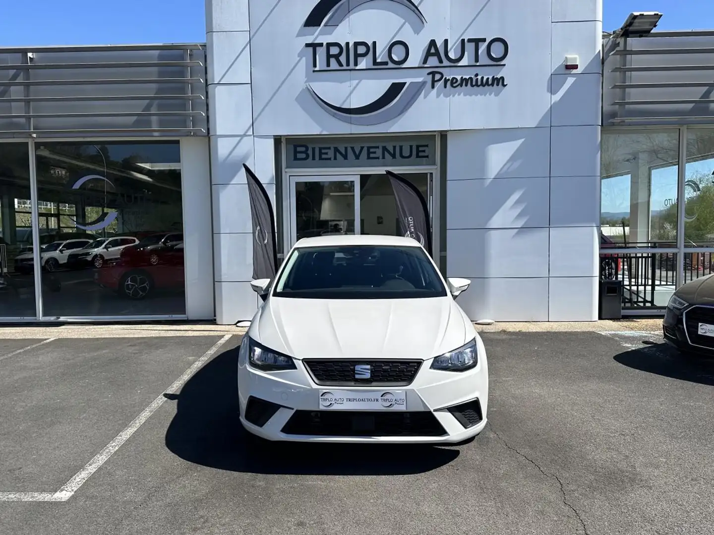 SEAT Ibiza Ibiza 1.0 EcoTSI - 95 Start\u0026Stop Style Tva Recuperable + Carplay + Radar AR Blanc - 2