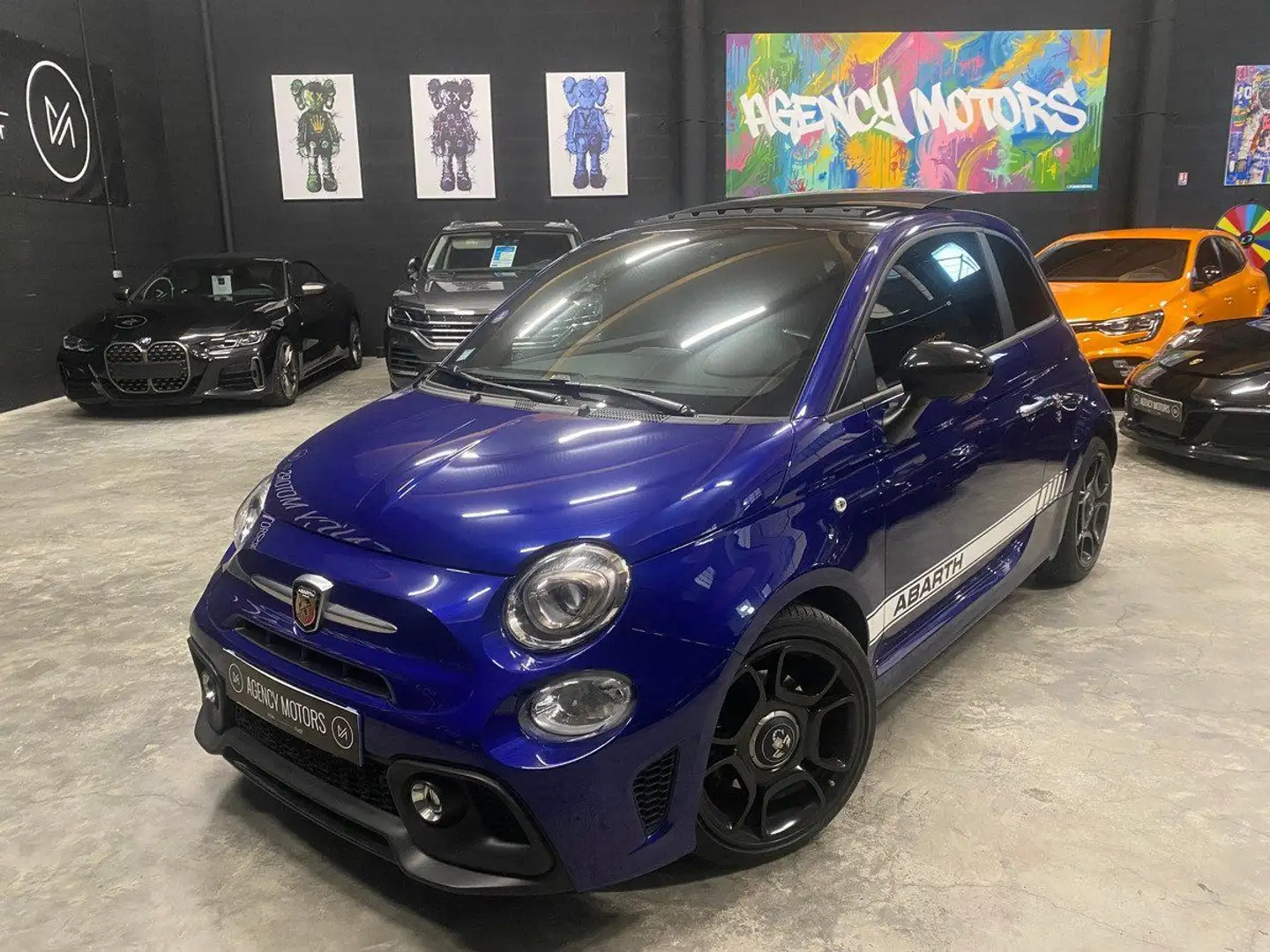 Abarth 500 1.4 l Turbo T-Jet 160ch 595 Pista Bleu - 1