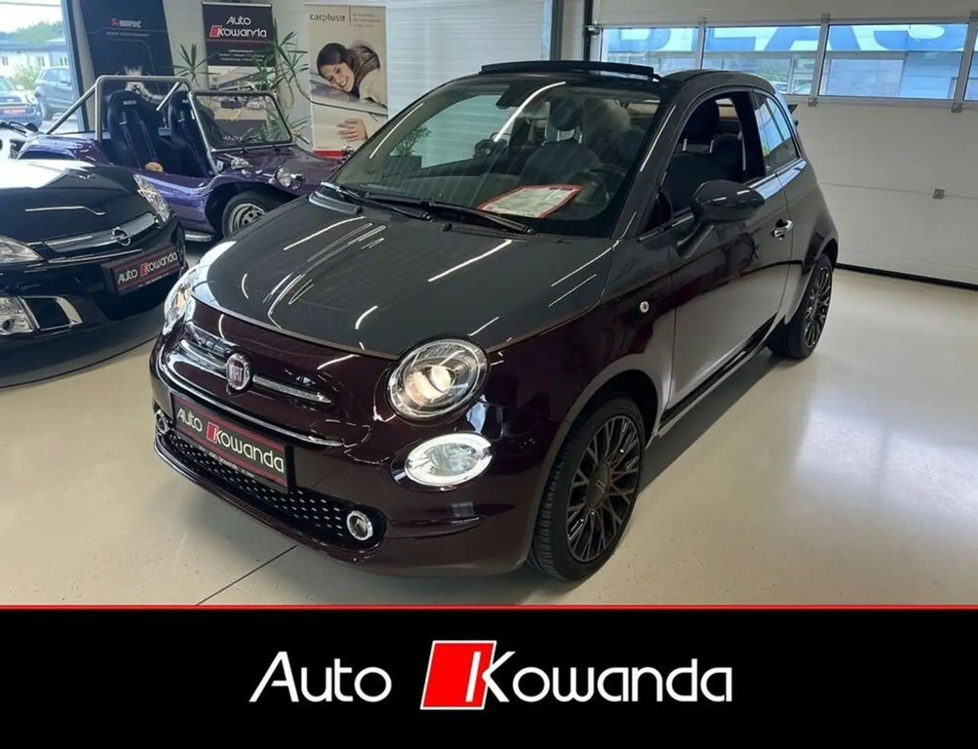Fiat 500C 500 Cabrio Collezione Sport Edition -Wenig Km Grau - 2