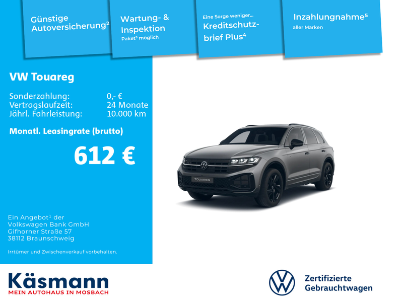Volkswagen Touareg R-Line 3.0TDI 4M AHK STANDH PANO LUFTF — photo 2