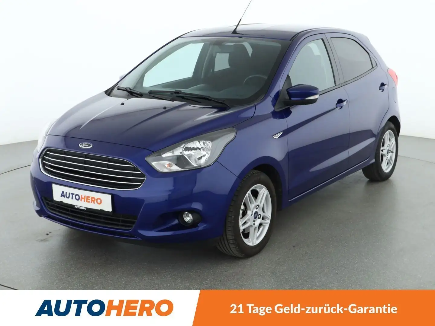 Ford Ka/Ka+ 1.2 Ti-VCT Cool&Sound*TEMPO*PDC*KLIMA*GARANTIE* Blau - 1