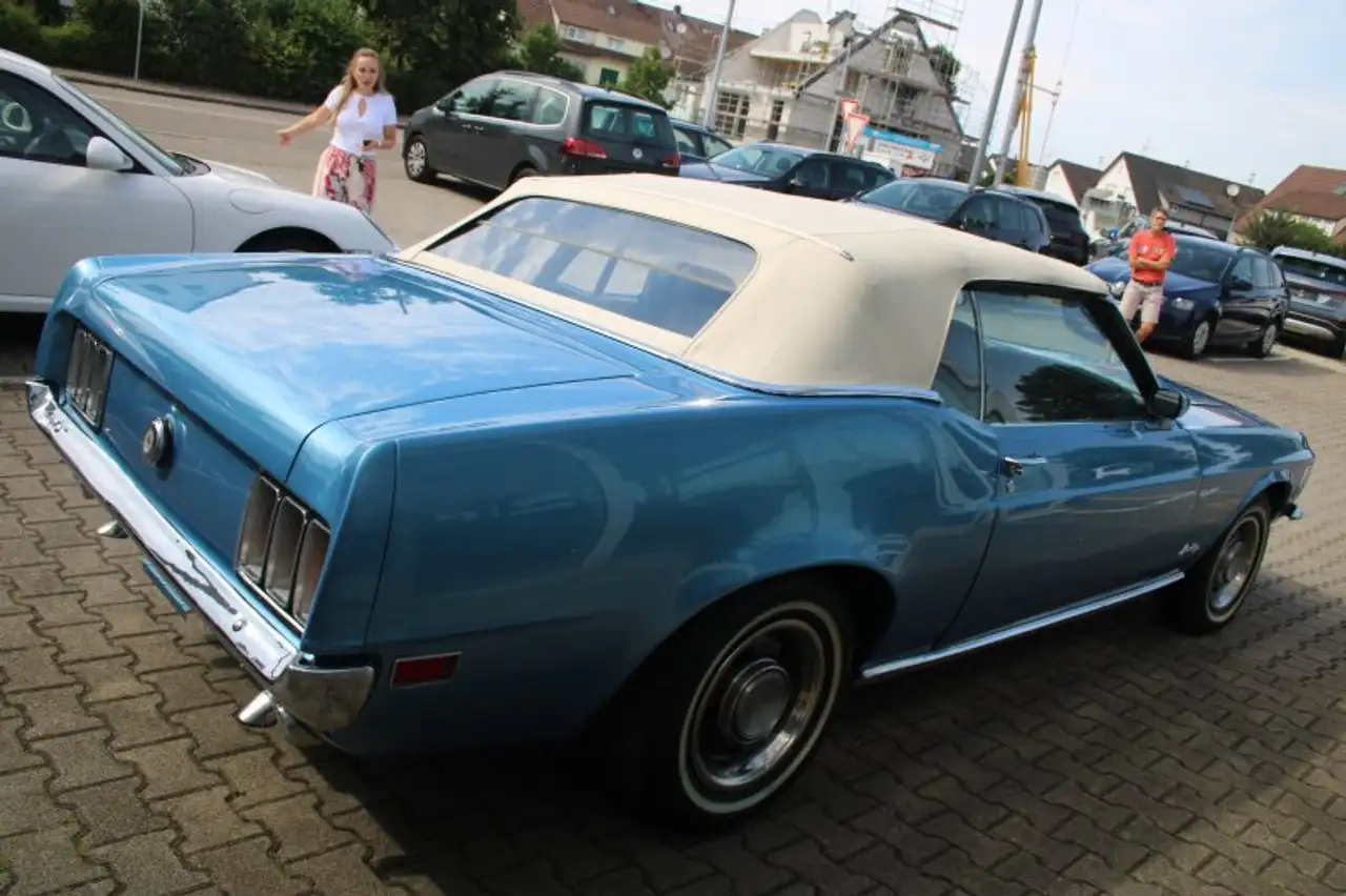 Ford Mustang V8 351 Cabrio Automatik Restauriert Top-Zustand Le, foto 3