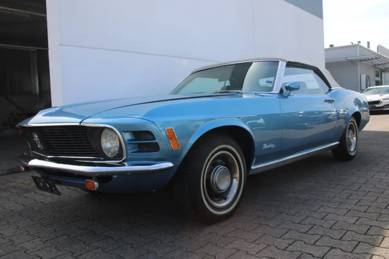 Ford Mustang V8 351 Cabrio Automatik Restauriert Top-Zustand Le, foto 6