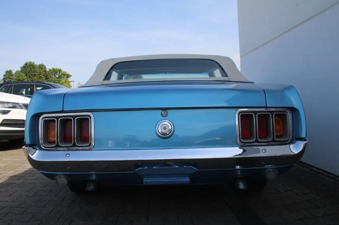 Ford Mustang V8 351 Cabrio Automatik Restauriert Top-Zustand Le, foto 9