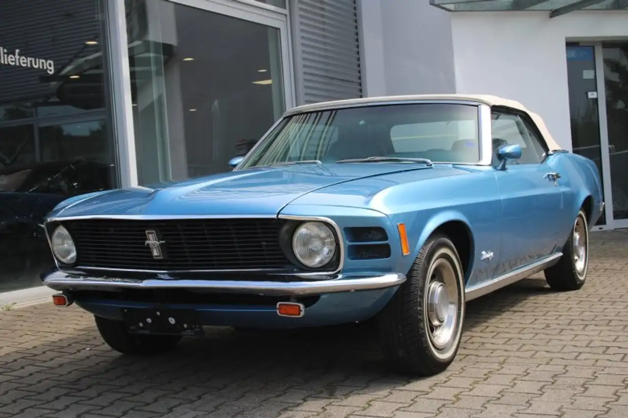 Ford Mustang V8 351 Cabrio Automatik Restauriert Top-Zustand Le, foto 2