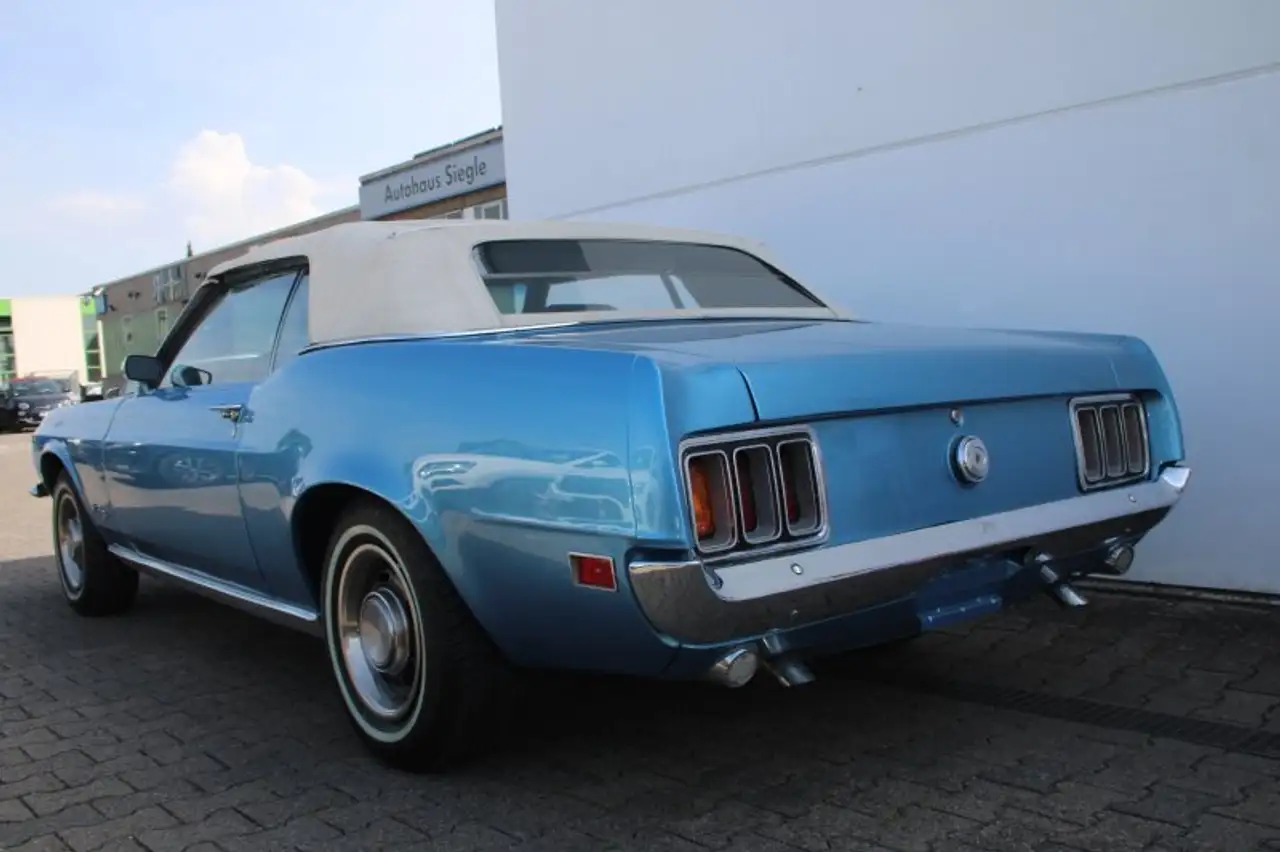 Ford Mustang V8 351 Cabrio Automatik Restauriert Top-Zustand Le, foto 8