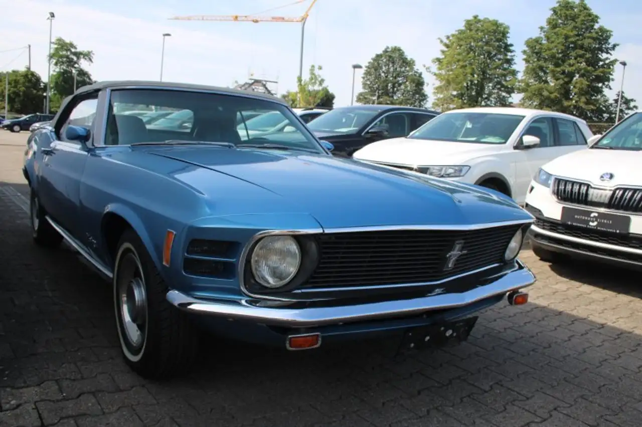 Ford Mustang V8 351 Cabrio Automatik Restauriert Top-Zustand Le, foto 7