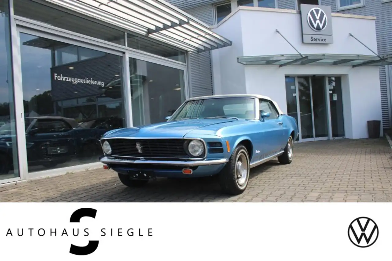 Ford Mustang V8 351 Cabrio Automatik Restauriert Top-Zustand Le, foto 1