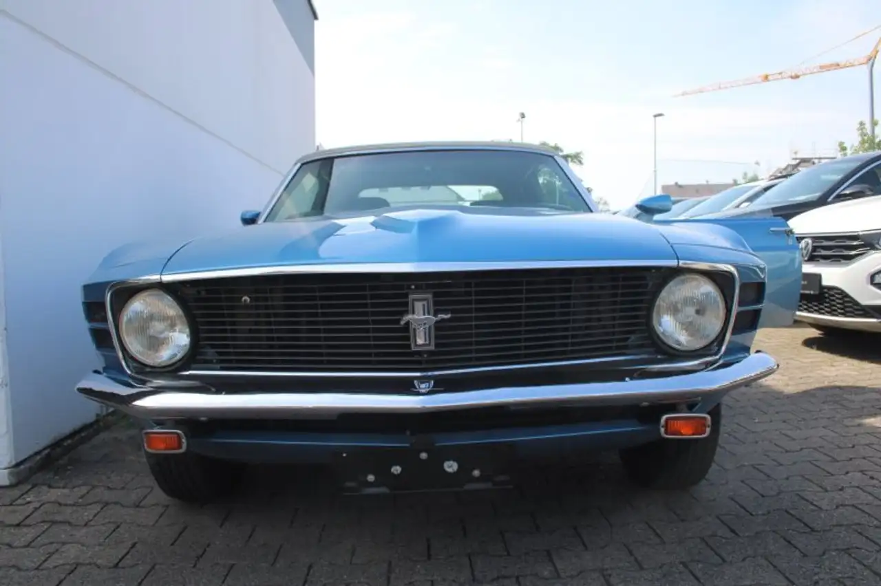 Ford Mustang V8 351 Cabrio Automatik Restauriert Top-Zustand Le, foto 5