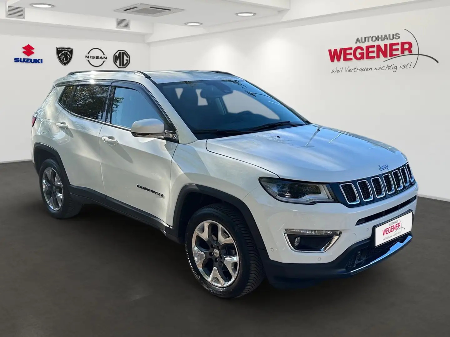 Jeep Compass COMPASS LIMITED 1.4 AT 4x4 XENON NAVI KAM SHZ Weiß - 2