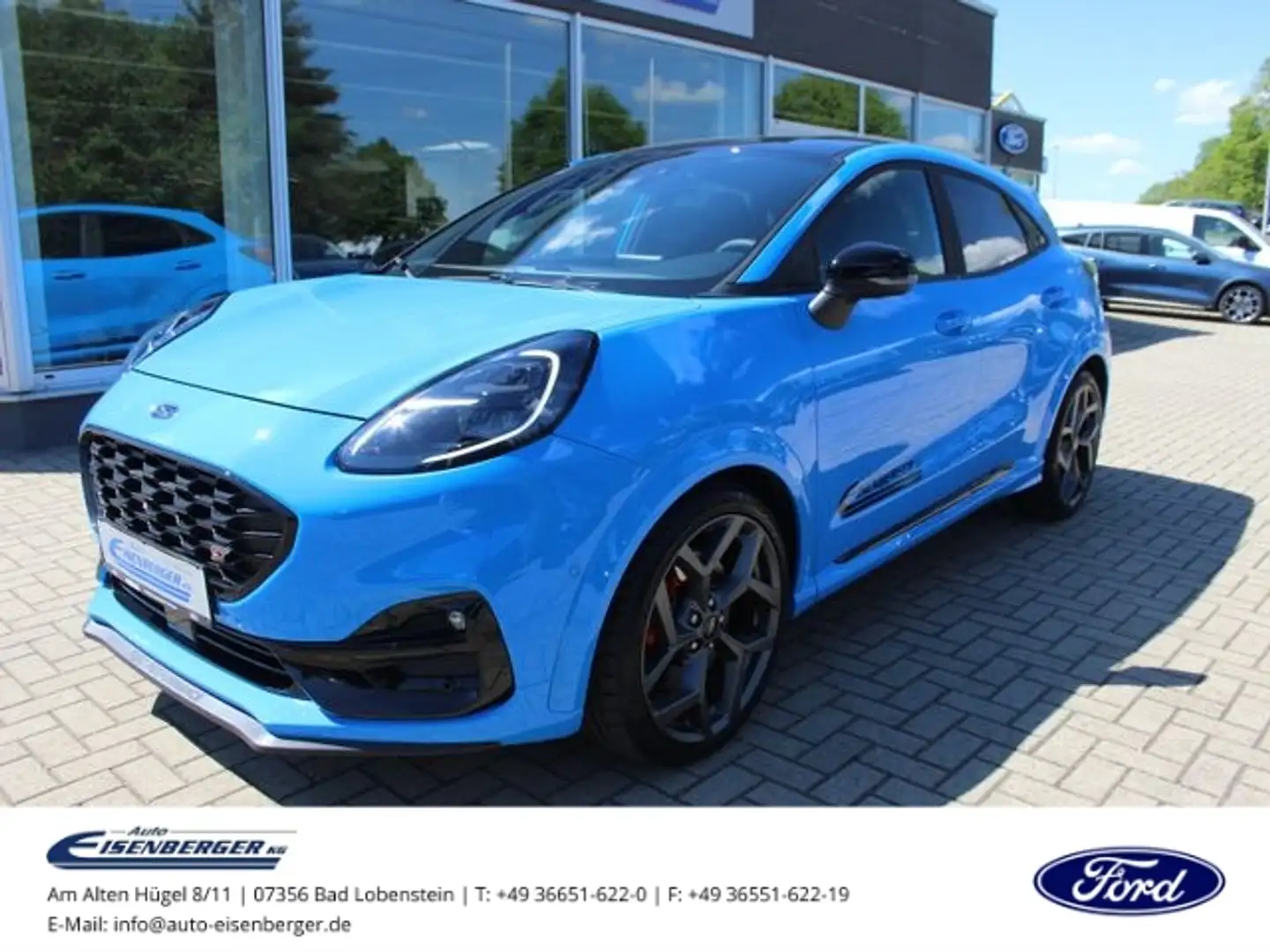 Ford Puma 1.0 ST X MHEV Automatik Kamera ACC Blau - 1