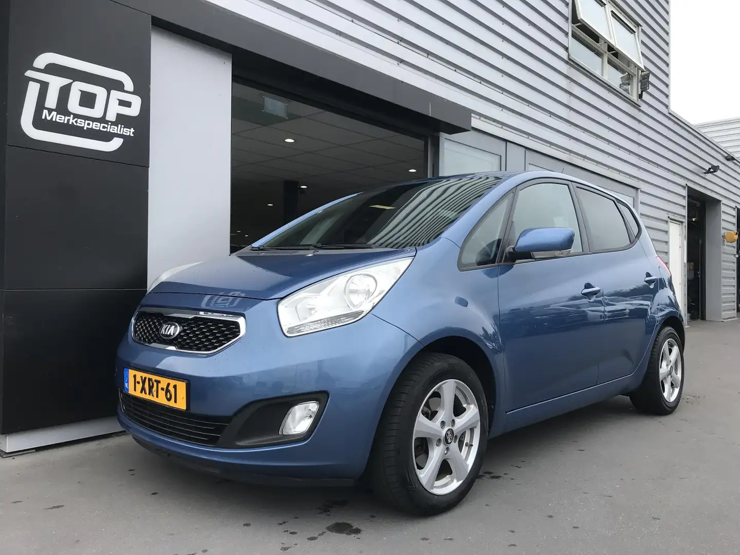 Kia Venga 1.4 ExecutiveLine Dealer onderhouden Bleu - 1