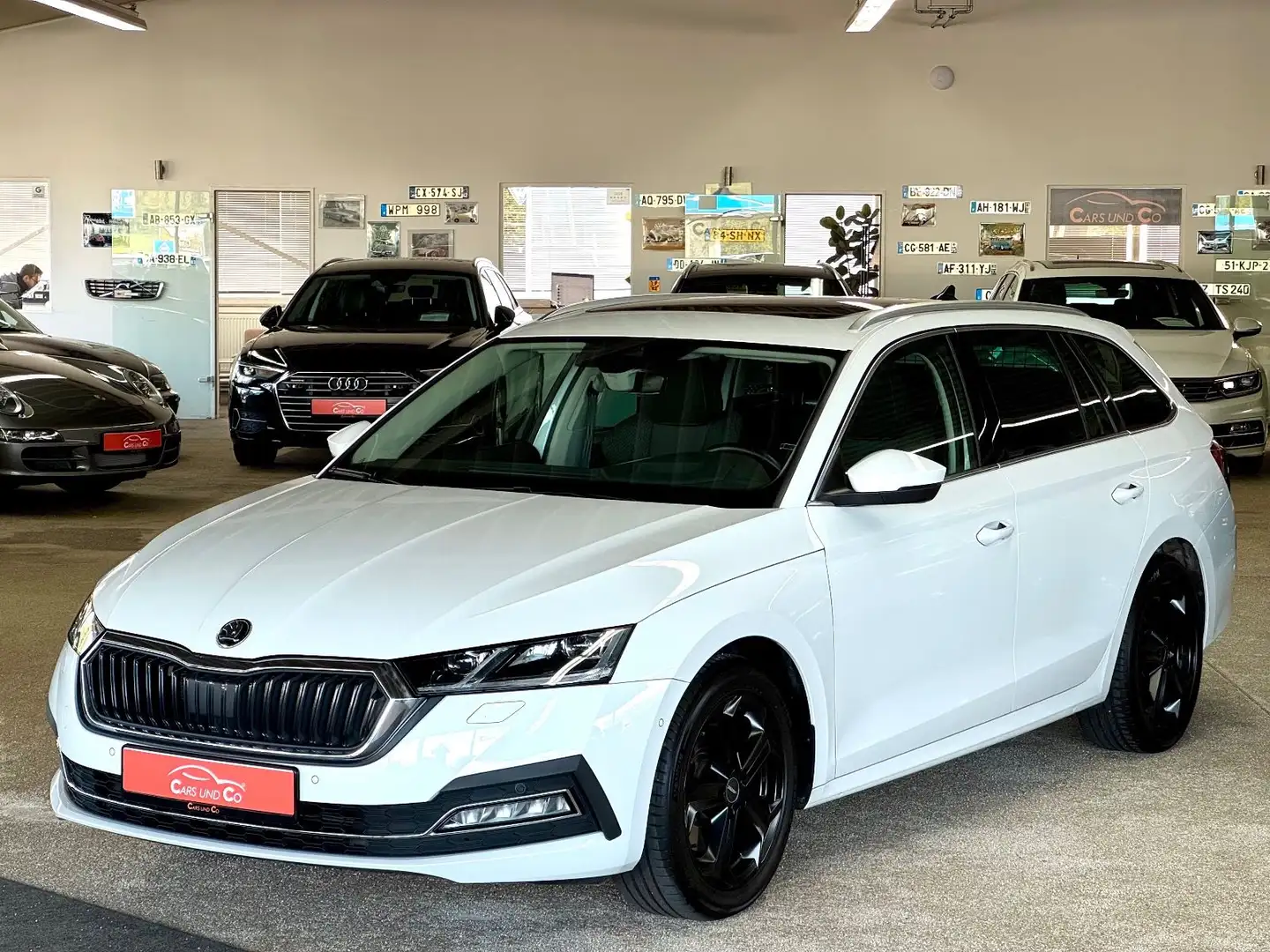 Skoda Octavia 1.5 TSI Combi *SHZ*PAN*NAV*LED*ACC*HuD* Blanc - 1