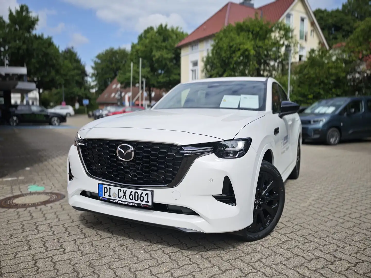 Mazda CX-60 3.3L e-SKYACTIV D 254ps AWD Homura Plus Weiß - 1
