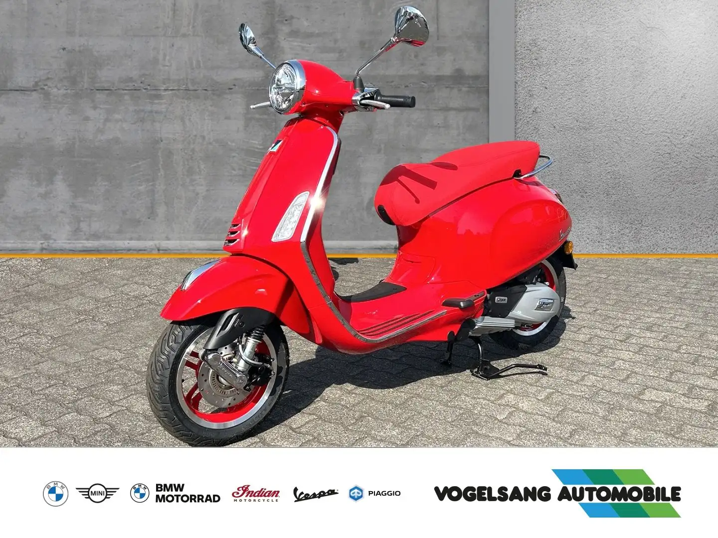 Vespa Primavera 50 Product RED, Sondermodell, I-Get, V Rouge - 1