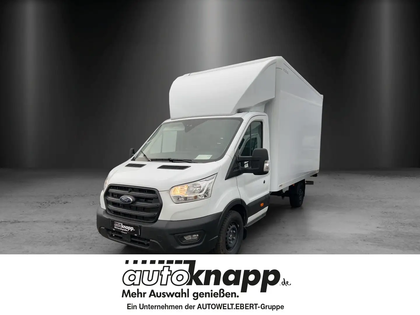Ford Transit L4 Einzelkabine Koffer GJR Ladebordwand Wit - 1