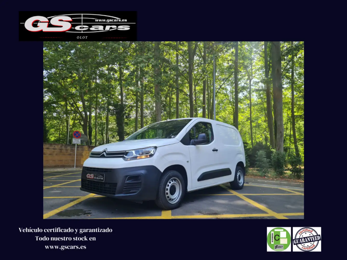 Citroen Berlingo Combi BlueHDi S&S Talla M Feel Business 1 Blanco - 2