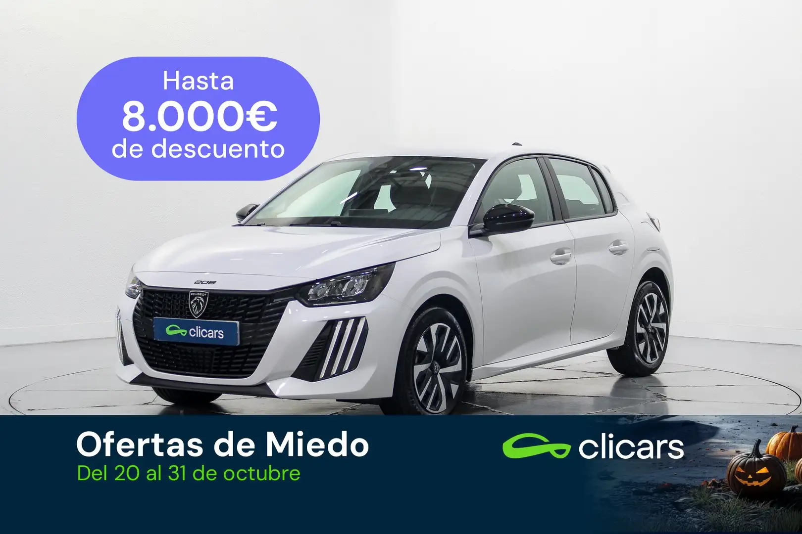 Peugeot 208 1.2 Puretech S&S Active 100 Bianco - 1