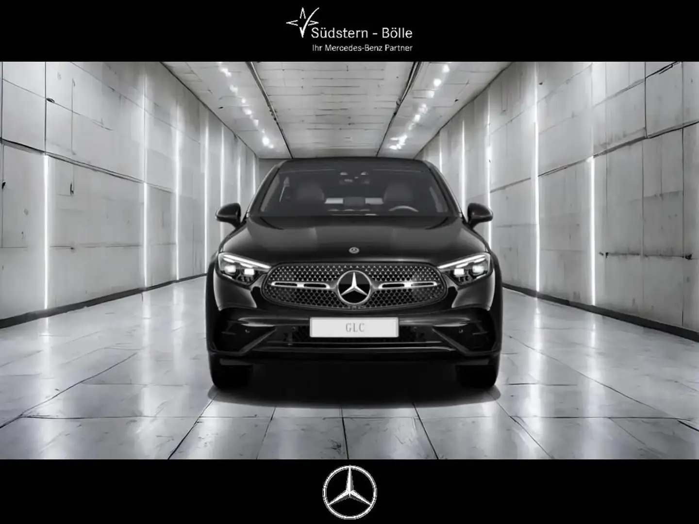 Mercedes-Benz GLC 300 d 4M Coupe +AMG+DISTRO+SHZ+MEMORY+NAVI Noir - 2