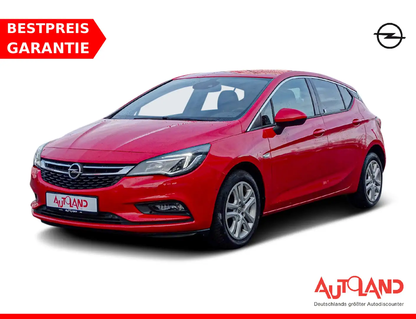 Opel Astra K 1.4 DI Dynamic Totwinkel Sitzheizung PDC Rouge - 1