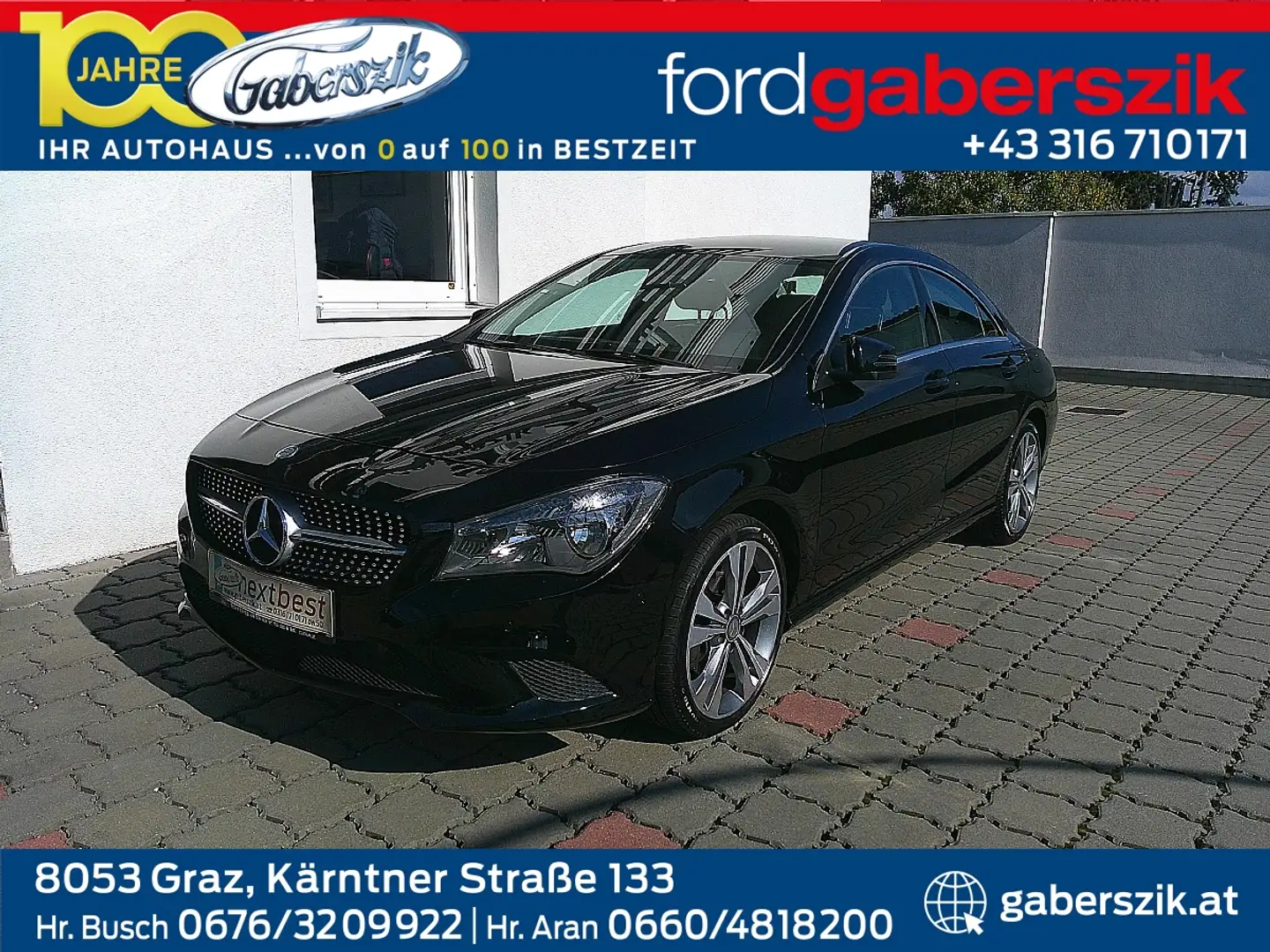 Mercedes-Benz CLA 180 Noir - 1