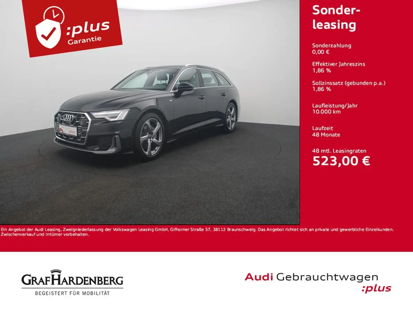 Audi A6 Avant 40 TDI quattro S line LED Navi ACC Schwarz - 1