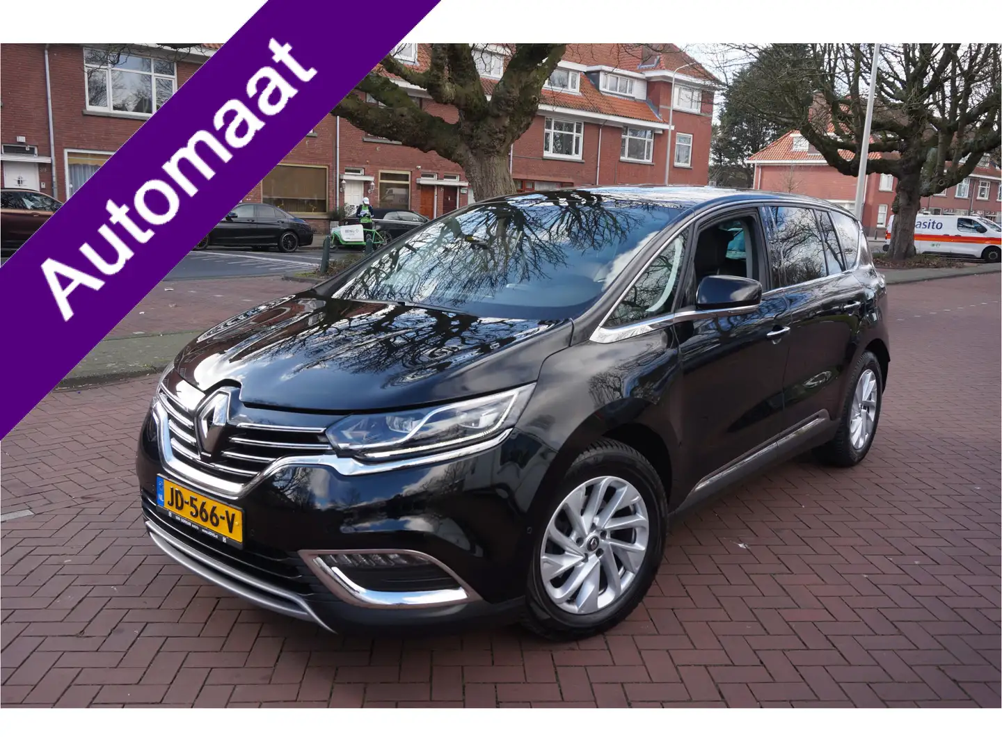 Renault Espace 1.6 TCe Dynamique 5p. AUTOMAAT 200 PK 5 PERSOONS Schwarz - 1